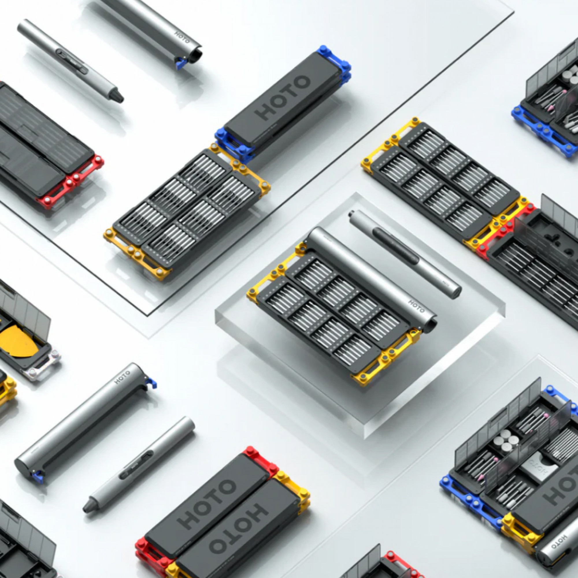 Модульна система професійних інструментів HOTO SNAPBLOQ 3-в-1
